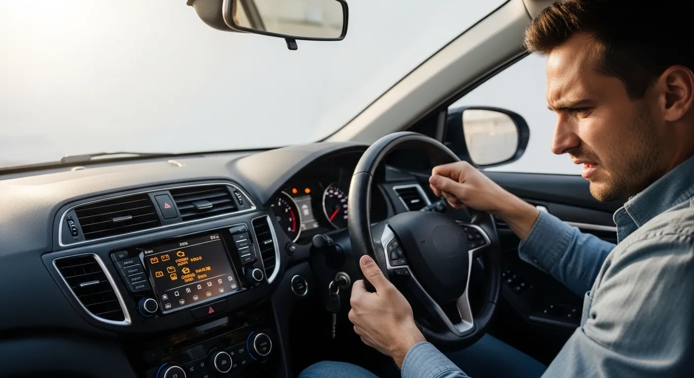 Driver trying to start car while engine cranks but does not start