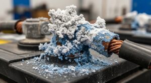 Corroded Car Battery Terminals Causing Electrical Problems