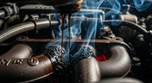 Oil Dripping on Exhaust Manifold