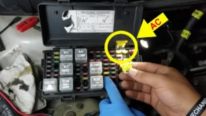 car ac fuse issue causing warm air problem