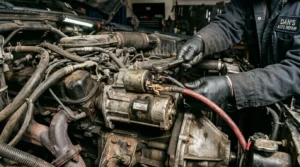 fuel system issue causing hard starting in cold weather