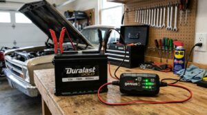 how battery maintainer works trickle charge system explained
