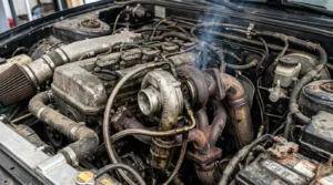 fixing blue smoke from exhaust engine repair solution