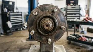 wheel bearing issue causing vibration at high speed