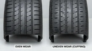 common tire rotation patterns for front wheel and all wheel drive vehicles