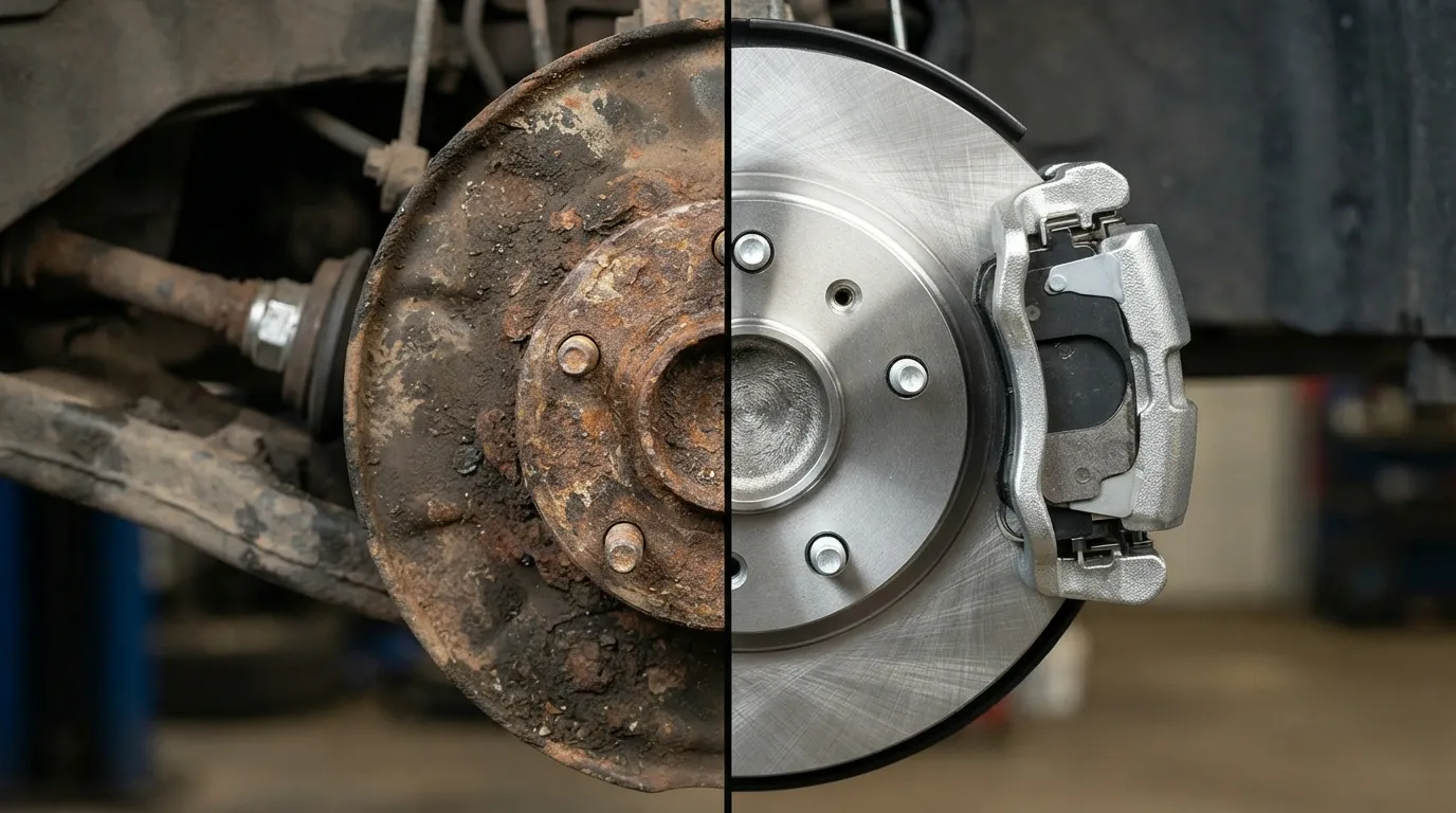 Car Shakes When Braking: Top Causes, Fixes, And Costs 2026:https://motoradvises.com/car-shakes-when-braking/