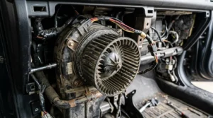 blower motor failure causing heater not working