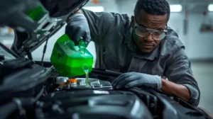 adding coolant as quick fix for overheating engine