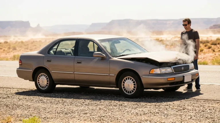 low coolant causing car overheating while idling