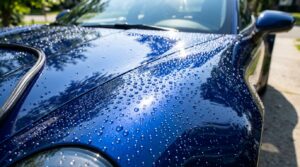 car polish protecting paint surface from damage