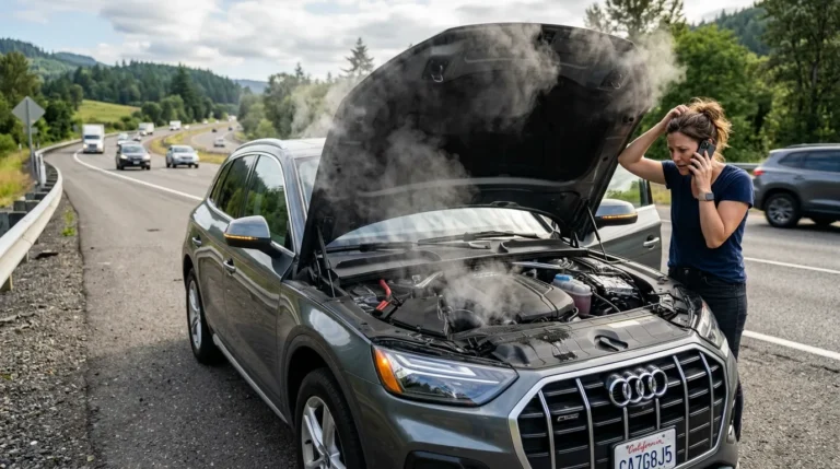 fixing overheating engine by checking coolant and cooling system