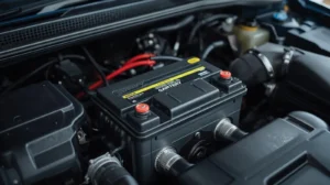 testing car battery voltage using digital multimeter