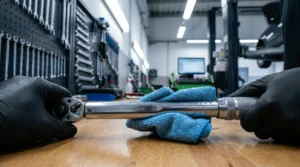 cleaning torque wrench after automotive use