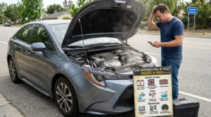 clogged radiator causing engine overheating at idle