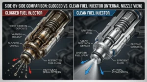 engine performance improvement after using fuel injector cleaner