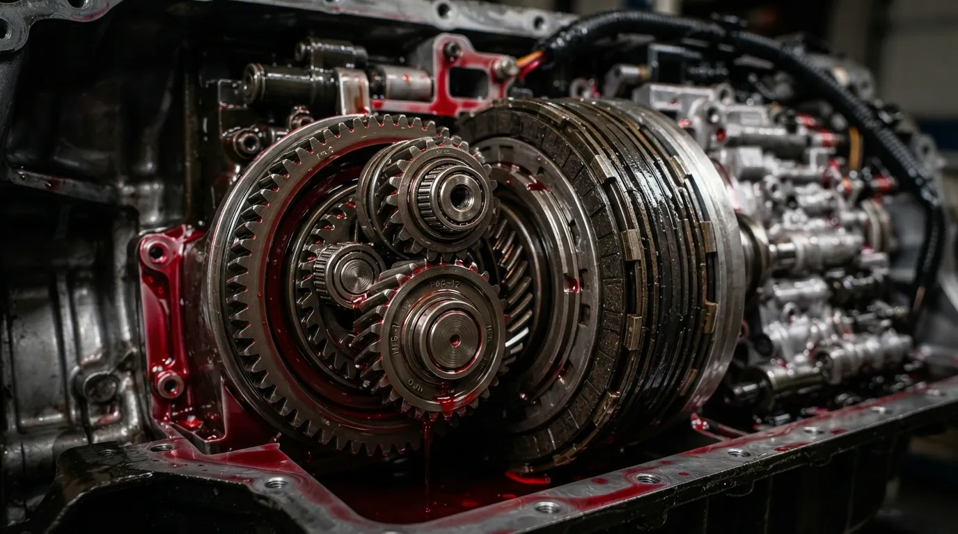Synthetic Vs Conventional Transmission Fluid: Which Is Best?:https://motoradvises.com/synthetic-vs-con…ansmission-fluid/"Synthetic vs Conventional Transmission Fluid synthetic vs conventional transmission fluid Comparison Car Maintenance Oil and Fluids"