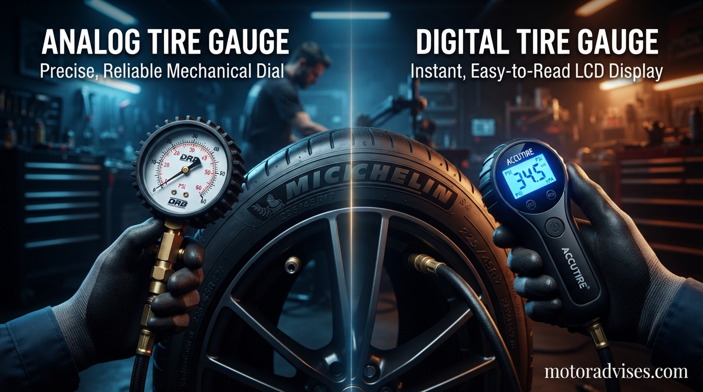 Digital Vs Analog Tire Pressure Gauge Which Is Better