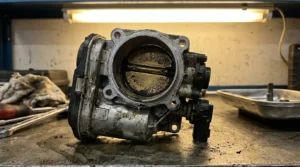 dirty throttle body causing rough cold idle
