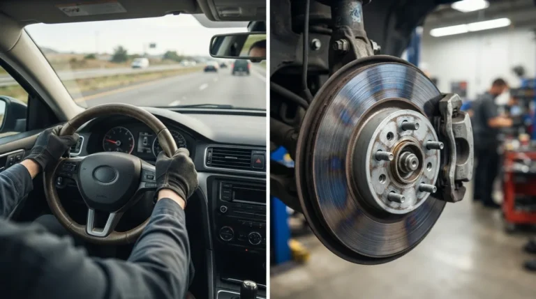 Car Shakes When Braking: Top Causes, Fixes, And Costs 2026:https://motoradvises.com/car-shakes-when-braking/