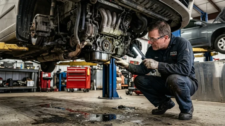 engine oil leak symptoms how to spot and fix guide