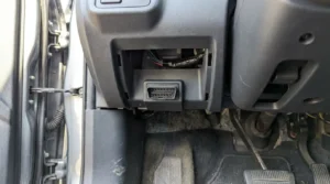 locating obd2 port before using diagnostic scan tool