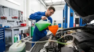 coolant flush and refill fixing boiling coolant issue
