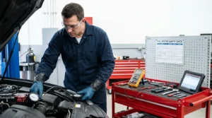 fuel pressure gauge safety precautions during testing