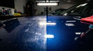 how car polish removes swirl marks and light scratches