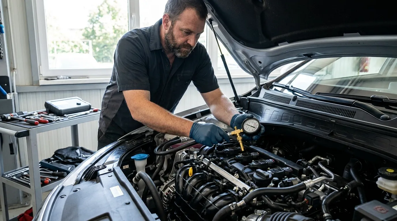 how to use fuel pressure gauge quick testing guide