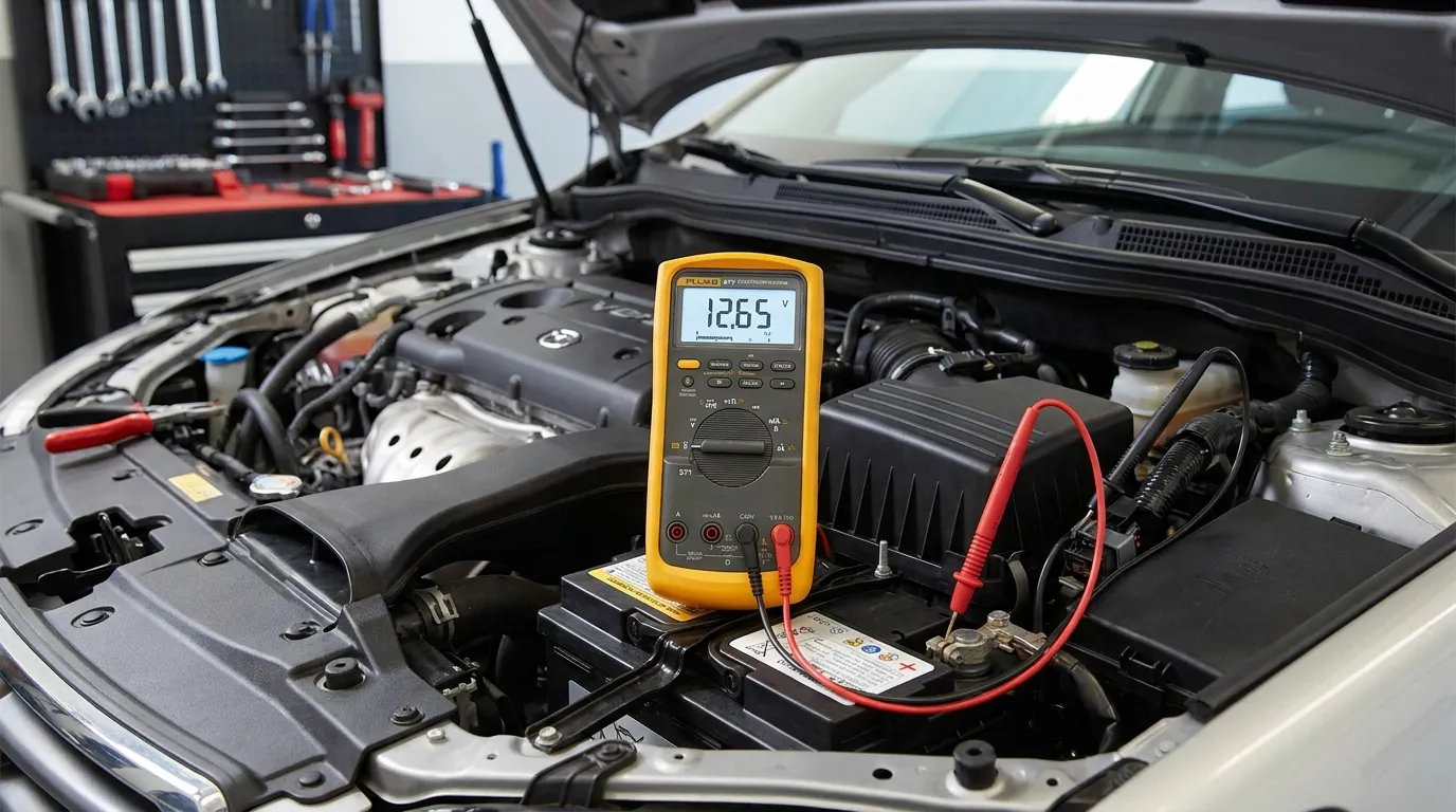 how to use multimeter for car battery quick step guide