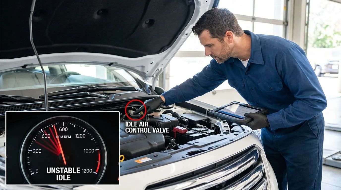 idle air control valve symptoms causes and fixes guide