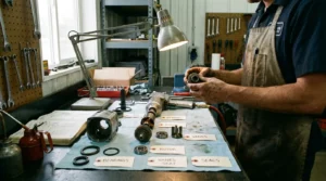air impact wrench internal inspection and maintenance