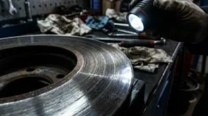 cleaning brake components during maintenance service