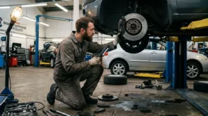 car brake system inspection for vehicle safety checklist