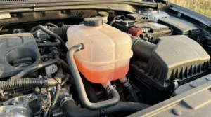 low coolant level causing boiling coolant problem