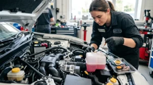 coolant system maintenance for high mileage cars