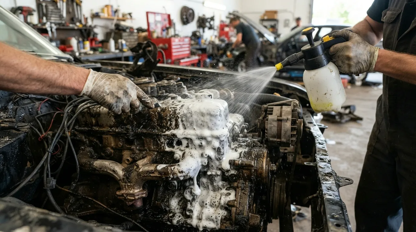 "Brake Cleaner Vs Degreaser: Which Cleans Better?: https://motoradvises.com/brake-cleaner-vs-degreaser/ "