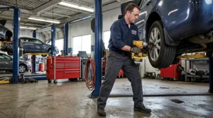 tightening bolts using electric impact wrench correctly