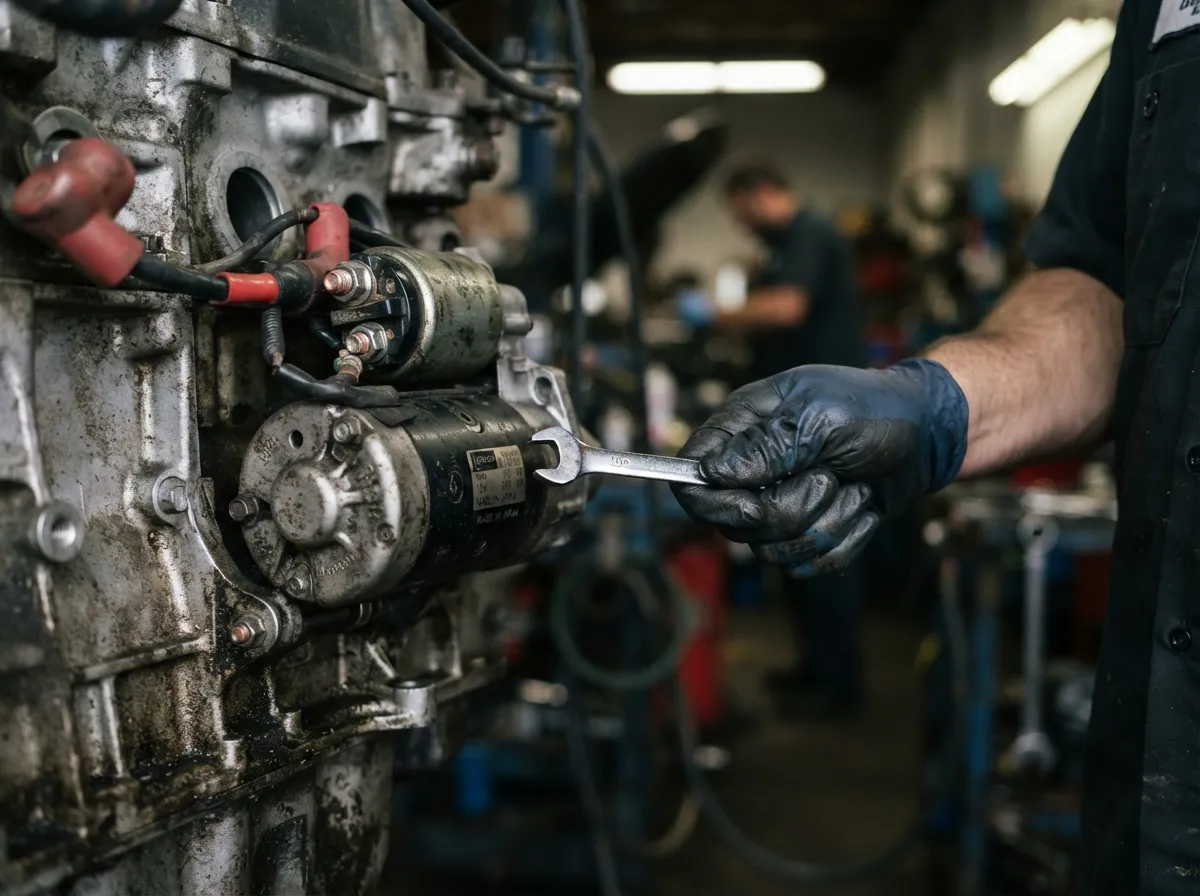 Starter Motor Failure Symptoms: 9 Signs And Fixes:https://motoradvises.com/starter-motor-failure-symptoms/:bad starter symptoms, car won’t start troubleshooting, starter clicking noise, starter motor, starter motor failure, starter motor failure symptoms, starter motor repair tips, starter motor replacement cost