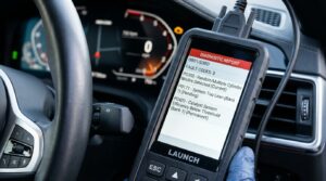 testing car after using diagnostic scanner to confirm repair