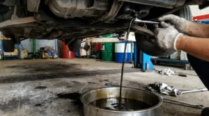 old engine oil causing sludge buildup in engine