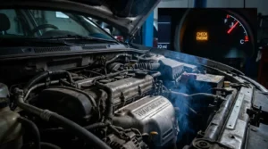 overheating transmission causing slipping and performance issues