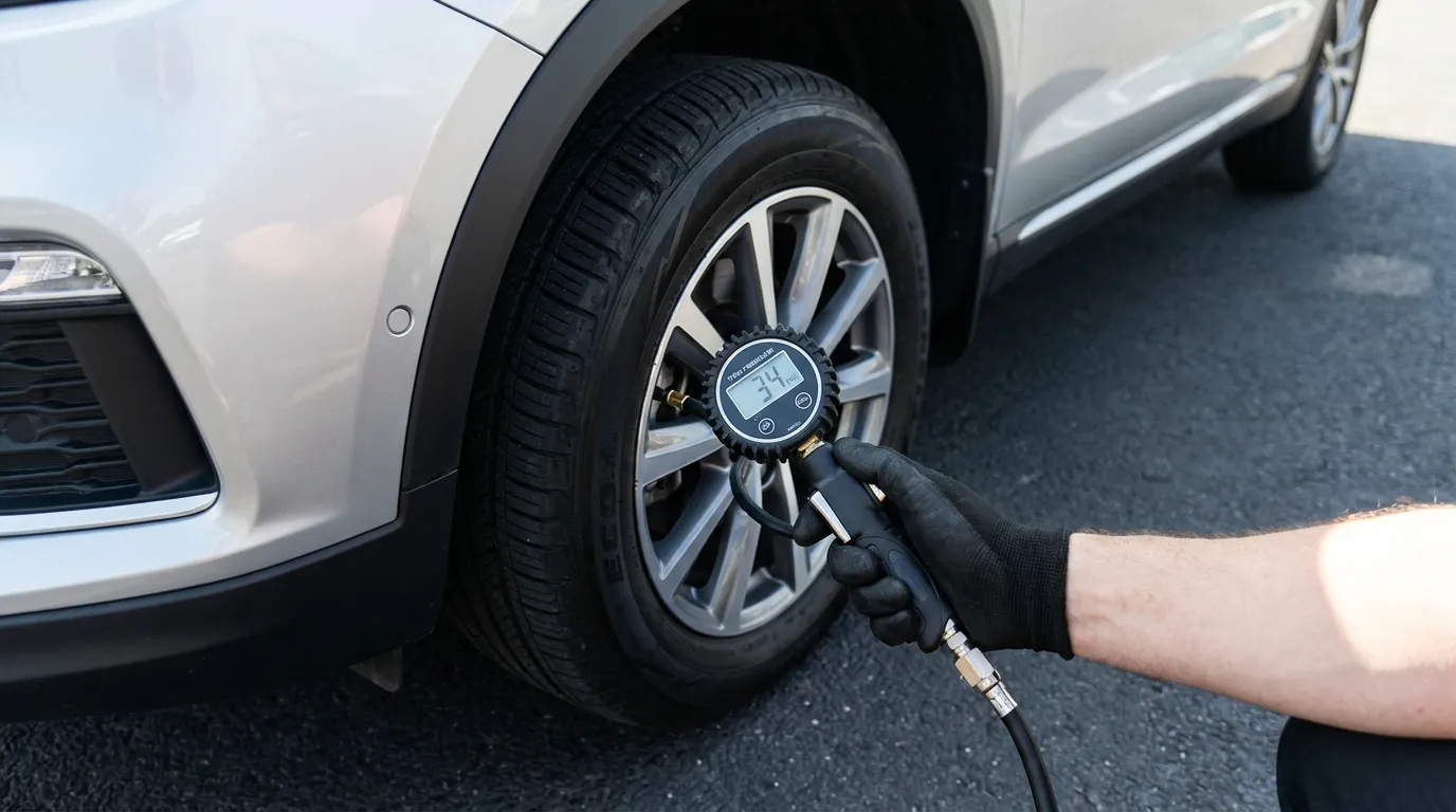 how to use tire pressure gauge step by step guide