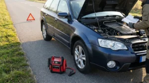preparing vehicle before using portable jump starter
