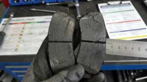 replacing worn brake pads for safer driving