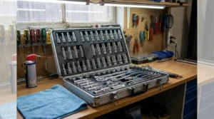 how to store and maintain socket set properly