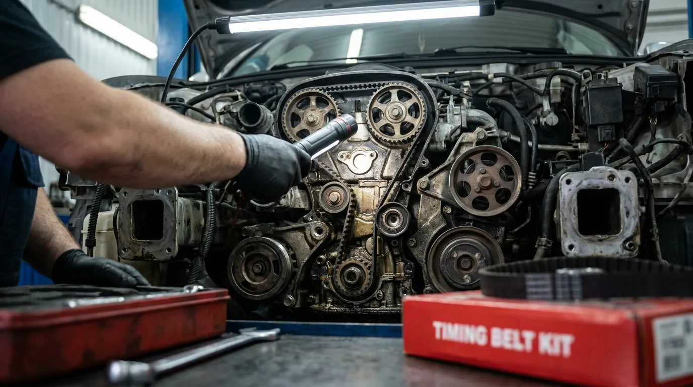 timing belt replacement interval exact mileage and warning signs