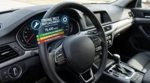 timing belt replacement mileage interval chart guide