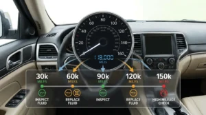 transmission fluid change mileage interval chart guide