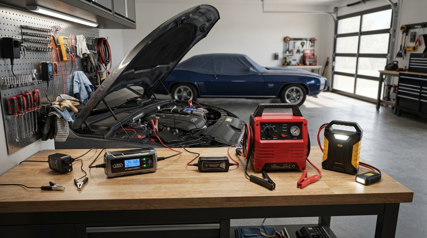 Types of car battery chargers for home